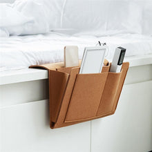 Load image into Gallery viewer, Bedside Storage Organizer Hanging Caddy Bed Holder Pockets Bed Pocket Sofa Organizer Pockets Book Felt Bed Holder Pockets
