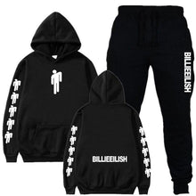 Load image into Gallery viewer, Billie Eilish Piece Tracksuit Women Men Off White Hoodie Sweatshirt Female Sport Pullover Suits Men's Sport Suit Set Tracksuit
