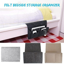 Load image into Gallery viewer, Bedside Storage Organizer Hanging Caddy Bed Holder Pockets Bed Pocket Sofa Organizer Pockets Book Felt Bed Holder Pockets