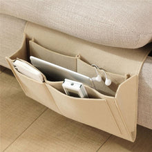 Load image into Gallery viewer, Bedside Storage Organizer Hanging Caddy Bed Holder Pockets Bed Pocket Sofa Organizer Pockets Book Felt Bed Holder Pockets