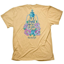 Load image into Gallery viewer, be-a-light-womens-religious-t-shirt-cherished-girl