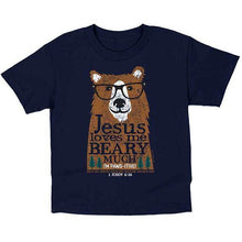 Load image into Gallery viewer, beary-much-kids-religious-t-shirt-kerusso-kidz