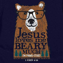 Load image into Gallery viewer, beary-much-kids-religious-t-shirt-kerusso-kidz