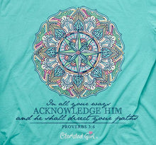 Load image into Gallery viewer, compass--religious-t-shirt-cherished-girl