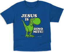 Load image into Gallery viewer, dino-mite-kids-religious-t-shirt-kerusso-kidz