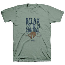 Load image into Gallery viewer, god-is-in-control-philippians-4:6-7--religious-t-shirt-kerusso