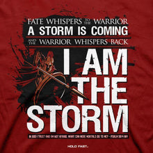 Load image into Gallery viewer, i-am-the-storm-psalm-56:4--religious-t-shirt-hold-fast