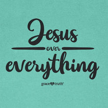 Load image into Gallery viewer, jesus-over-everything--religious-t-shirt-grace-&-truth