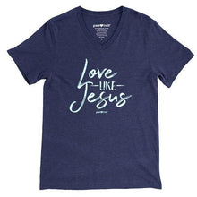 Load image into Gallery viewer, love-like-jesus-womens-religious-t-shirt-grace-&-truth