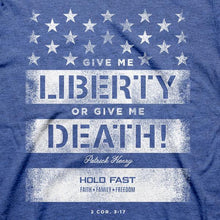 Load image into Gallery viewer, patrick-henry-mens-religious-t-shirt-hold-fast