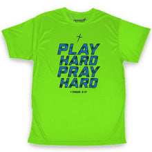 Load image into Gallery viewer, play-hard-pray-hard-mens-religious-t-shirt-kerusso-active