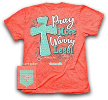 Load image into Gallery viewer, pray-more--religious-t-shirt-cherished-girl