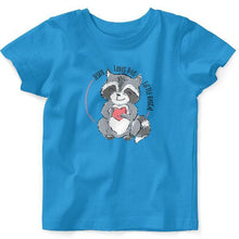 Load image into Gallery viewer, raccoon-baby-religious-t-shirt-kerusso-kidz