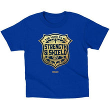 Load image into Gallery viewer, shield-kids-religious-t-shirt-kerusso-kidz