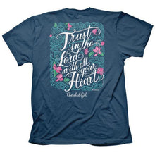 Load image into Gallery viewer, trust-in-the-lord-womens-religious-t-shirt-cherished-girl