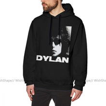 Load image into Gallery viewer, Bob Dylan Hoodie Bob Dylan Hoodies Streetwear Mens Pullover Hoodie Casual Long Sleeve Over Size Blue Cotton Warm Hoodies

