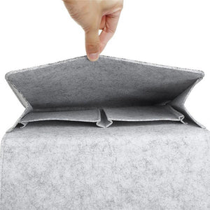 Bedside Storage Organizer Hanging Caddy Bed Holder Pockets Bed Pocket Sofa Organizer Pockets Book Felt Bed Holder Pockets