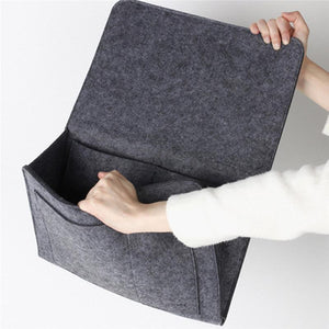Bedside Storage Organizer Hanging Caddy Bed Holder Pockets Bed Pocket Sofa Organizer Pockets Book Felt Bed Holder Pockets