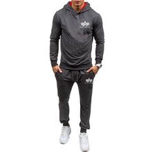 Load image into Gallery viewer, Autumn winter Hot Sale Men&#39;s Sets Hoodie+pants 2 Pieces Sets Casual Tracksuit Male Sportswear Gyms Fitness Sweatpants M-XXL
