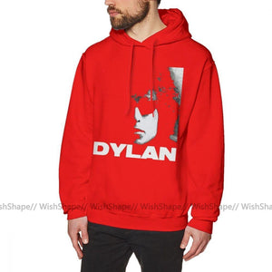 Bob Dylan Hoodie Bob Dylan Hoodies Streetwear Mens Pullover Hoodie Casual Long Sleeve Over Size Blue Cotton Warm Hoodies