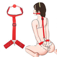 Load image into Gallery viewer, BDSM Bondage Restraint Bondage Fetish Slave Handcuffs &amp; Ankle Cuffs Adult Erotic Sex Toys For Woman Couples Games Sex Products
