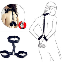 Load image into Gallery viewer, BDSM Bondage Restraint Bondage Fetish Slave Handcuffs &amp; Ankle Cuffs Adult Erotic Sex Toys For Woman Couples Games Sex Products
