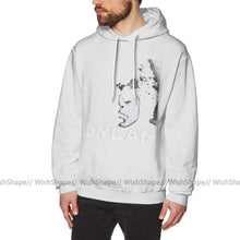Load image into Gallery viewer, Bob Dylan Hoodie Bob Dylan Hoodies Streetwear Mens Pullover Hoodie Casual Long Sleeve Over Size Blue Cotton Warm Hoodies
