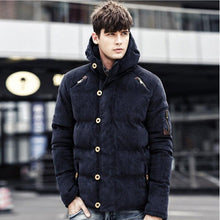 Load image into Gallery viewer, BOLUBAO New Men Winter Jacket Coat Fashion Quality Cotton Padded Windproof Thick Warm Soft Brand Clothing Hooded Male Parkas
