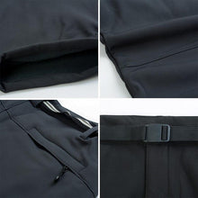 Load image into Gallery viewer, Autumn Winter Hiking Mens Pants Softshell Fleece Outdoor Trousers Waterproof Snow Gym Pants Trousers Male Plus Size High Quality
