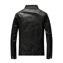 Load image into Gallery viewer, BOLUBAO  Fashion Men&#39;s PU Jackets Coats Motorcycle Leather Jackets Men Autumn Leather Clothing Male Casual Brand Coats
