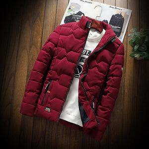 Autumn Winter Cotton Padded Jackets Men 'S Jackets Warm Coat Winter Men's New Style Leisure Thick Warm Coat Cotton-Padded Jacket