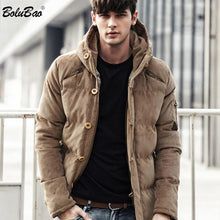 Load image into Gallery viewer, BOLUBAO New Men Winter Jacket Coat Fashion Quality Cotton Padded Windproof Thick Warm Soft Brand Clothing Hooded Male Parkas
