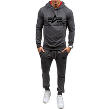 Load image into Gallery viewer, Autumn winter Hot Sale Men&#39;s Sets Hoodie+pants 2 Pieces Sets Casual Tracksuit Male Sportswear Gyms Fitness Sweatpants M-XXL
