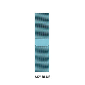 Band For Apple Watch 4 5 1/2/3 Milanese Loop Stainless steel 42mm 38mm Bracelet strap for iwatch series 40mm 44mm
