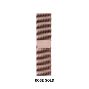Band For Apple Watch 4 5 1/2/3 Milanese Loop Stainless steel 42mm 38mm Bracelet strap for iwatch series 40mm 44mm