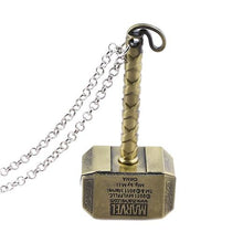 Load image into Gallery viewer, 111 Avengers Thor Hammer Pendant Necklace Support Dropshipping

