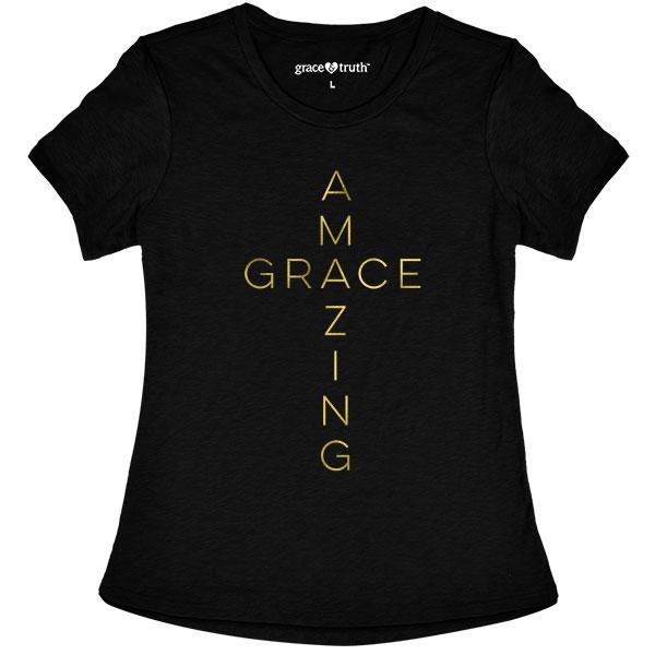 amazing-grace--religious-t-shirt-grace-&-truth
