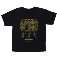Load image into Gallery viewer, armor-men-kids-religious-t-shirt-kerusso-kidz

