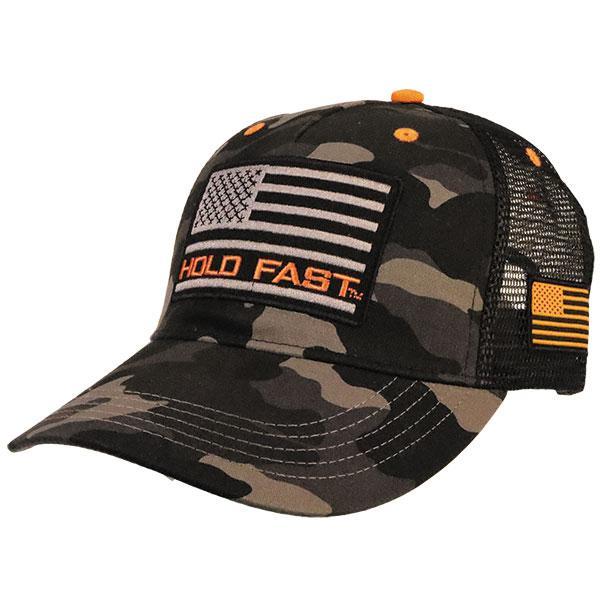 black-and-grey-camo-flag-mens-religious-cap-hold-fast