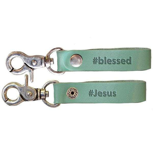 #blessed Womens Keychain by Faith Gear - Keychain