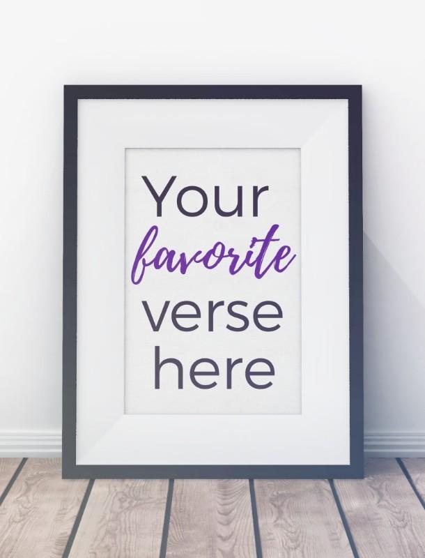 Custom Bible Scripture Art-Downloads-Thou Art Mine-Thou Art Mine