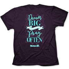 Load image into Gallery viewer, dream-big-adult-religious-t-shirt-cherished-girl
