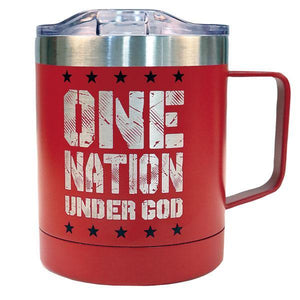 "Eisenhower Stainless Steel Mug With Handle" Religious Mug from Kerusso-Mug-Kerusso-Thou Art Mine