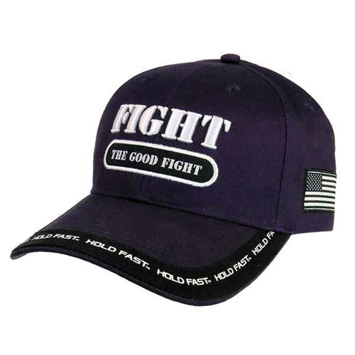 fight-the-good-fight-mens-religious-cap-hold-fast