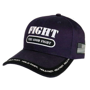 fight-the-good-fight-mens-religious-cap-hold-fast