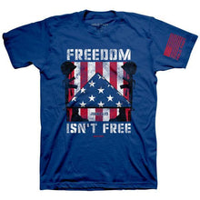 Load image into Gallery viewer, folded-flag-mens-religious-t-shirt-hold-fast

