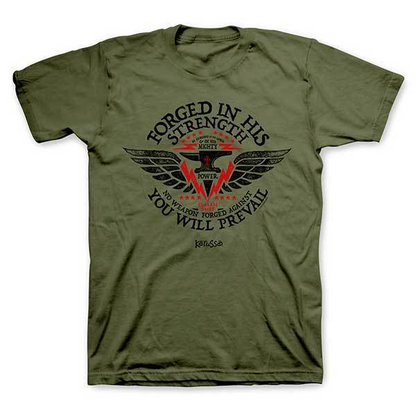forged-in-his-strength--religious-t-shirt-kerusso