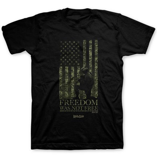 freedom-was-not-free--religious-t-shirt-kerusso