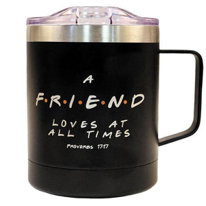"Friend Stainless Steel Mug With Handle" Religious Mug from Kerusso-Mug-Kerusso-Thou Art Mine