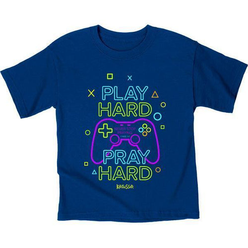 gamer-1-thessalonians-5:17-kids-religious-t-shirt-kerusso-kidz